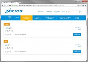 Micron社ホームページより