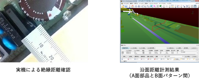 電子機器の絶縁距離検証